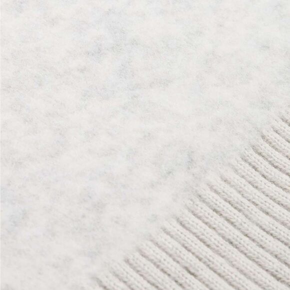 NWT Lululemon Alpaca Wool-Blend V-Neck Sweater Heathered Light Grey - Picture 10 of 10